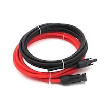 6 Mm Solar Kablo 20 Metre Mc4 Konnektörlü 10 10mt