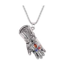 Thanos İnfinity Gauntlet Sonsuzluk Eldiveni Paslanmaz Çelik Kolye