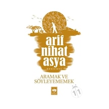Aramak ve Söyleyememek - Arif Nihat Asya - Ötüken Neşriyat