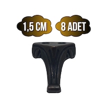 Moda Metal Ayak Çeyiz Ve Hediye Kutusu Mobilya Ayağı 1,5cm Bronz 8 Adet Bronz