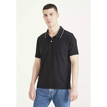 Dockers Erkek Polo Yaka T-shirt 25ya3027-0009 Siyah