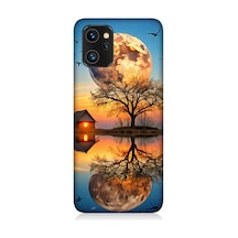 Reeder S19 Max Pro Uyumlu Ay Ve Göl Desenli Silikon Kılıf