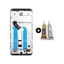 Xiaomi Redmi 5 Uyumlu Çıtalı Lcd Ekran Dokunmatik Siyah + B7000