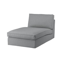 Ikea Gri Lüks Kanepe - Uzanma Koltuğu Kılıfı