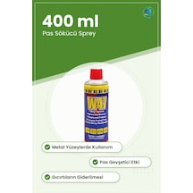 Pas Sökücü Yüzey Temizleyici Sprey 400 Ml Çok Amaçlı Gıcırtı Gide Tekli