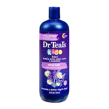 Dr.teals Kids Sleep Bath 3in1 Banyo Köpüğü + Vücut Şampuanı + Şampuan 591ML