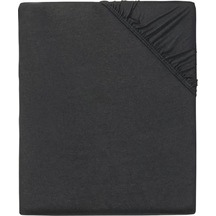 Aslans Çift Kişilik Lastikli Çarşaf Siyah 160x200