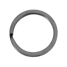 30 Adet Platin Renk 3 Cm Metal Anahtarlık Halkası