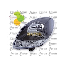 Renault Kangoo Sağ Ön Far Makyajlı Kasa Siyah Çerçeveli 2008-200