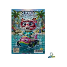 Ghostbastır Design Gipsy 99 Parça Ayaklı Puzzle Dekoratif Çocuk Yapbozu 0155