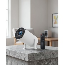4k Destekli Full Hd Projeksiyon Cihazı 130 İnç Xuczzzayaklıprojeksiyon