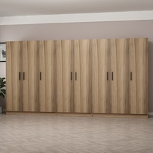 Minar Kale 8 Kapaklı 4 Ç Dolap Dore 210cm Ceviz