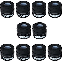 Wilson Comfort Bowl O'grips 10 Adet Grip Tenis Gribi Siyah