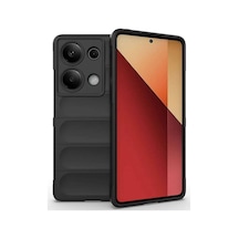 Xiaomi Redmi Note 13 Pro 4g Kılıf Optimum Silikon Siyah