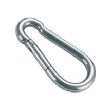 Galvanizli Düz Karabina 4-5-6-8-10-12 Mm Adet Ve Ölçü Seçenekleri