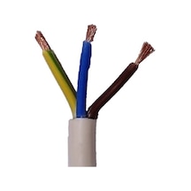 3X1.5 Ttr Kablo Öznur 5 Metre Beyaz