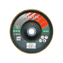 Nikon Alüminyum Oksit Flap Disk 180mm 60 Kum 20 Adet