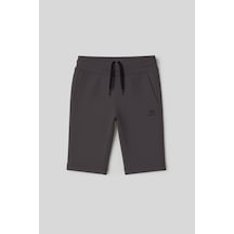 Tommylife Antrasit Standart Fit Basic Performans Erkek Çocuk Şort - 11303 Antrasit