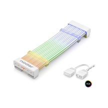 24 Pin Argb Anakart Güç Uzatma Kablosu Bükülebilir 2 Mm 54 60 Led Beyaz Nd2800a