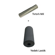 Umur Tutkal Sürme Merdanesi Lastiği Ve Tırtırlı Mil