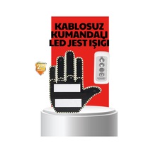 Mey İthalat Uzaktan Kumandalı Led Jest Işığı 3 Farklı Hareket Modu
