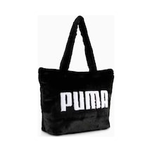 Puma Up Faux Fur Shopper Siyah Çanta 09171201 Siyah