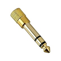 Dc6.35 To 3.5m Dönüştürücü 3.5 Mm Jack Girişini Dc 6.35 Mm Jack Girişine Çeviren Aparat