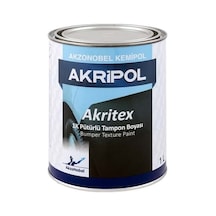 Akzonobel Akripol Akritex 1k Pütürlü Plastik Tampon Boyası 1 Litre