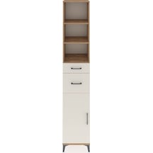 Hyperion Dolap 4 Raflı 2 Çekmeceli Tek Kapaklı 44x44x243 Çam-aytaşı Atlas Çam