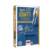 Yargı 2027 Ales Sözel Yetenek Son 11 Sınav Tamamı Çözümlü Çıkmış Sorular 2 Ağustos Sınav Soruları Dahil Yargı Yayınları