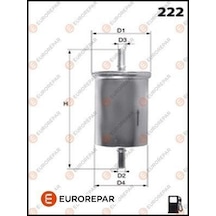 EUROREPAR E145064 Erp Benzin Filtresi
