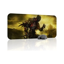 Dark Souls Kaymaz Dikişli Kauçuk Oyuncu Mousepad V3 - 70x30 Xl Gaming Mouse Pad Fare Altlığı