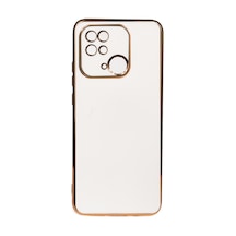 Zore Redmi 10c Kılıf Nvth Bark Kapak - Beyaz