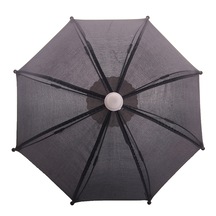 Sevimli Dekoratif Şemsiye Dekorasyon Siyah