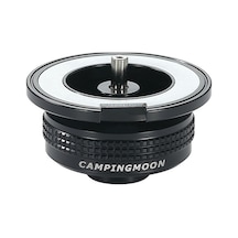 Kamp Ocağı Adaptörü - Mıknatıslı Dönüştürücü İle Dağ Tüpü Bağlantısı Siyah Siyah