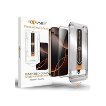 Fixmaster Apple iPhone 14 Pro Uyumlu Ultra Hd Temperli Cam, Easy Fix Kolay Kurulum Serisi Yüksek Kaliteli Ekran Koruyucu Sku: Zeusb0ds9pfpb4