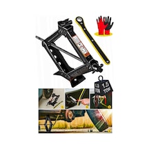 Araba Kaldırma Oto Krikosu 1.5ton-1500 Kg Cırcır Kollu Yüksek Kalite Makas Cırcır Otomatik Kriko
