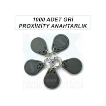 1000 Adet Gri Proximity Anahtarlık