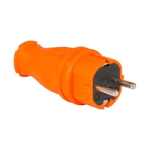 Tp Electric 3101-301-2300 Vidalı Bağlantı 16a Kauçuk Düz Fiş Turuncu