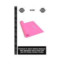 Premium Ev Sporu Pilates Ekipmanı Spor Aksesuarı Pvc-4 Pınk 0,40 Mm Pvc Plates Minderi Pembe