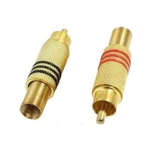 Rca Erkek Tos Jak Fiş Metal Yayli 1 Adet
