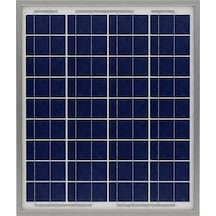 Güneş Paneli 25 W Mono Kristal 35x42 Cm 12 Volt Lexron