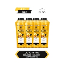 Gliss Oil Nutritive Şampuan 4 x 400 ML