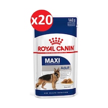 Royal Canin Maxi Adult Yetişkin Köpek Yaş Maması 140 Gr X 20 Adet