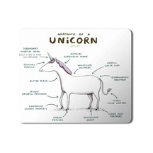 Unicorn Anatomy Baskılı Mousepad Mouse Pad
