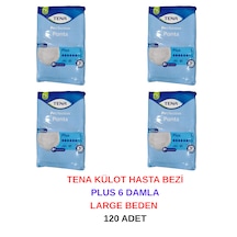 Tena Külot Hasta Bezi Plus 6 Damla Medium Beden - 120 M