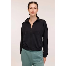 Lumberjack Kadın Sweat A101811954 4w Wl Tessa 18ms411 4pr-24119 Siyah