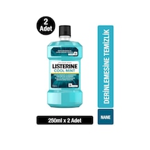 Listerine Cool Mint Nane Aromalı Ağız Bakım Suyu 2 x 250 ML
