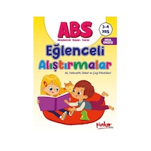 ABS Eğlenceli Alıştırmalar Dil Matematik Dikkat ve Çizgi Etkinlikleri 3 - 4 Yaş - Buçe Dayı - Pinokyo