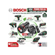 All 12 V 1.5 Ah Tek Akü Ve Gal 1210 Cv Şarj Cihazı Yeşil Seri Uyumlu